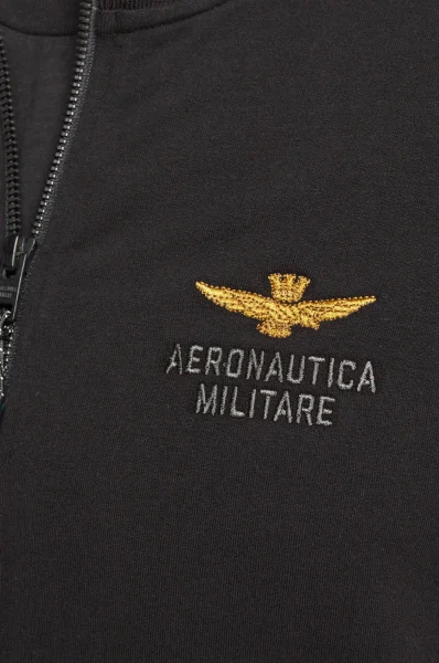 Megztinis | Regular Fit Aeronautica Militare juoda