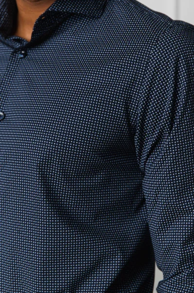marškiniai | regular fit Z Zegna tamsiai mėlyna
