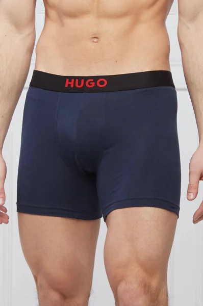 Trumpikės 2 vnt. Hugo Bodywear tamsiai mėlyna