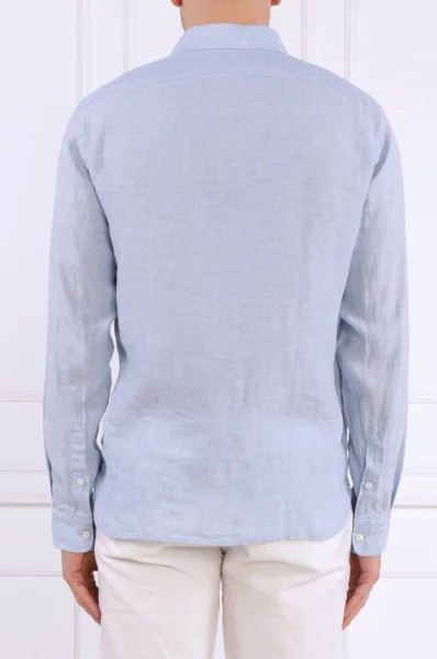 Lininė marškiniai Liam | Regular Fit BOSS BLACK mėlyna