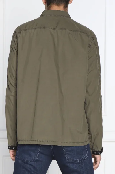Marškiniai Lool_1 | Oversize fit BOSS ORANGE žalia