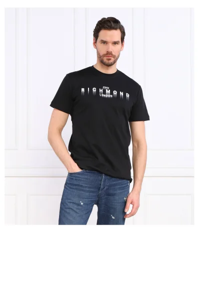 Marškinėliai TENDEX | Regular Fit John Richmond juoda