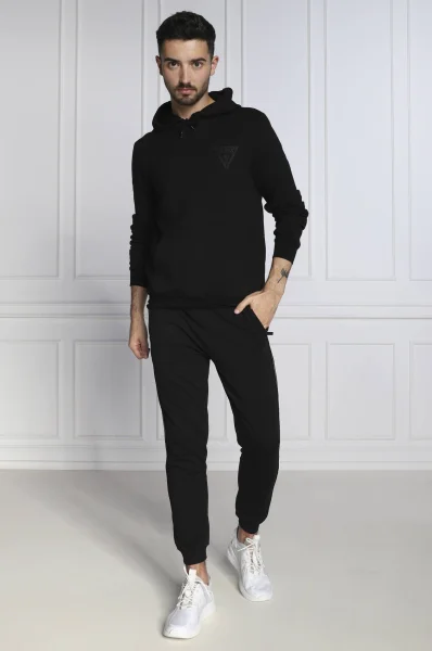 Džemperis CHRISTIAN | Slim Fit GUESS juoda