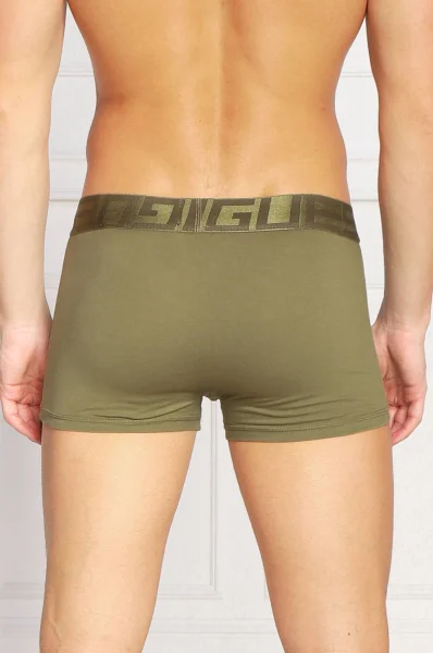 Trumpikės 3 vnt. IDOL BOXER Guess Underwear žalia