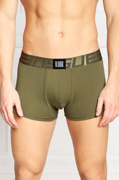 Trumpikės 3 vnt. IDOL BOXER Guess Underwear žalia