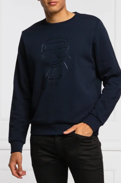 Džemperis | Regular Fit Karl Lagerfeld tamsiai mėlyna