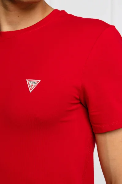 Marškinėliai CORE | Extra slim fit GUESS raudona