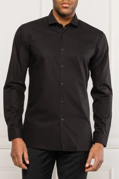 marškiniai erriko | extra slim fit HUGO juoda