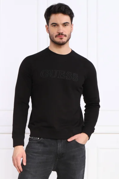 Džemperis ALDWIN | Regular Fit GUESS ACTIVE juoda