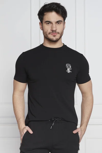 Marškinėliai | Regular Fit Karl Lagerfeld juoda