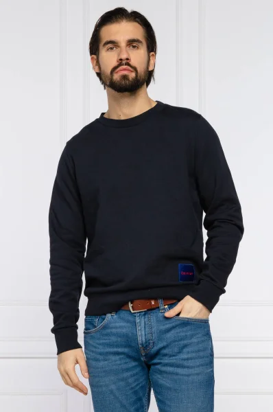 Džemperis | Regular Fit Calvin Klein tamsiai mėlyna