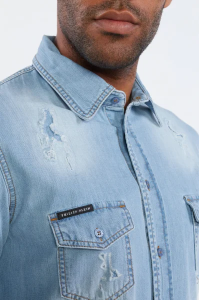 Marškiniai | Regular Fit Philipp Plein mėlyna