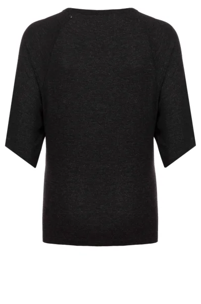 Marškinėliai Bren | Loose fit Diesel juoda