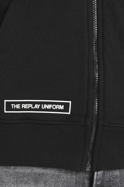 Džemperis | Regular Fit Replay juoda