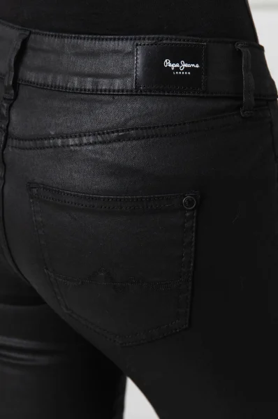 džinsai pixie | slim fit | mid waist Pepe Jeans London juoda