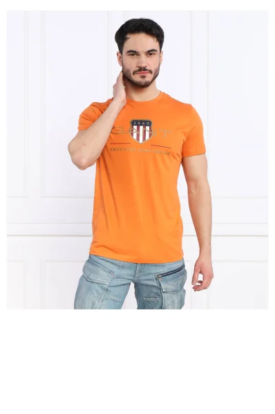 Marškinėliai | Regular Fit Gant oranžinė