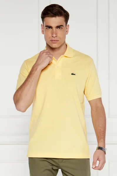 Polo marškinėliai | Regular Fit | pique Lacoste geltona