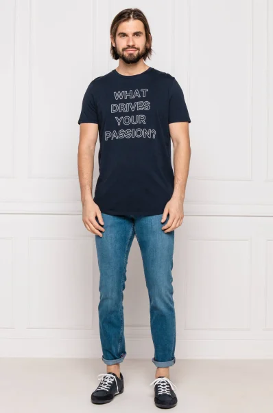 Marškinėliai | Regular Fit Joop! Jeans tamsiai mėlyna
