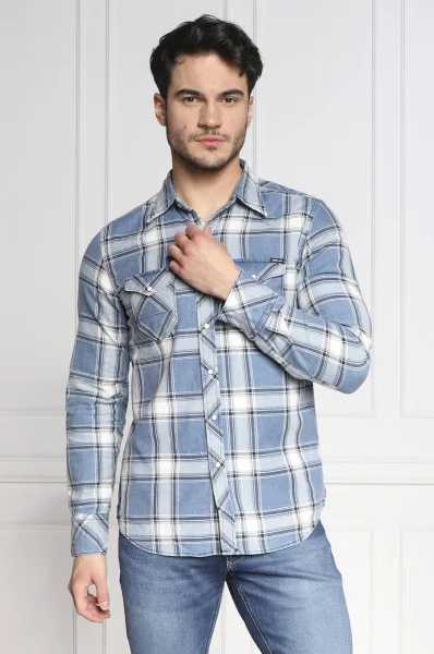 Marškiniai | Regular Fit Replay tamsiai mėlyna