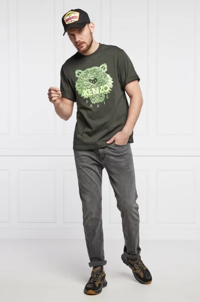 Marškinėliai | Loose fit Kenzo žalia
