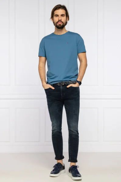 tėjiniai marškinėliai tjm essential solid | regular fit Tommy Jeans grafito