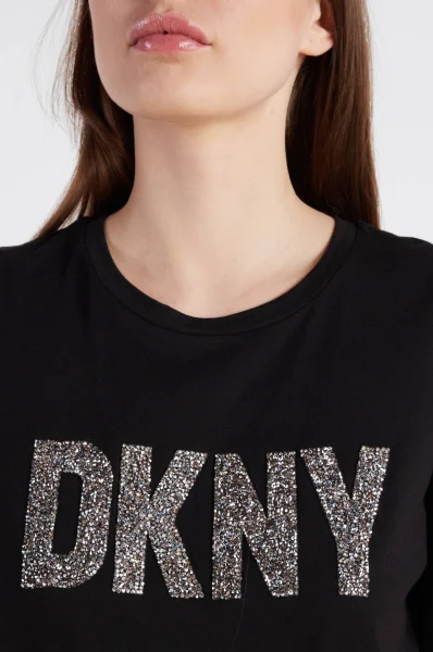 Marškinėliai | Regular Fit DKNY juoda