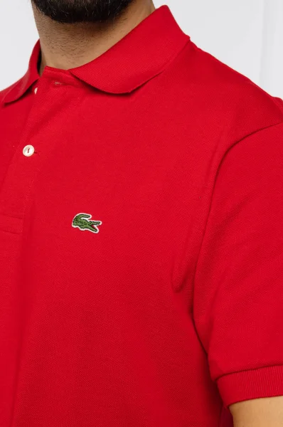 polo marškinėliai | Classic fit | pique Lacoste raudona