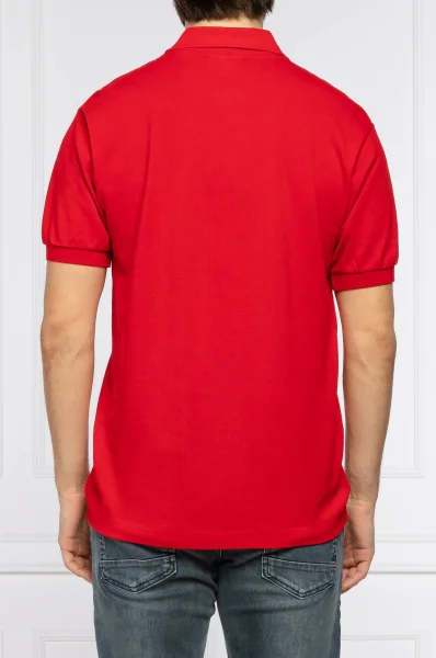 polo marškinėliai | Classic fit | pique Lacoste raudona