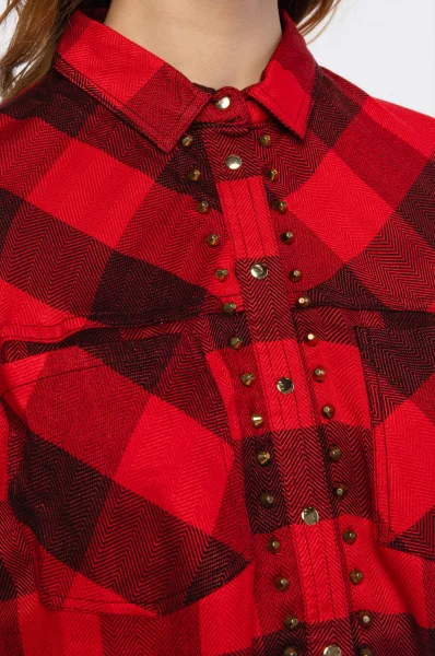 marškiniai clothilde | loose fit GUESS raudona