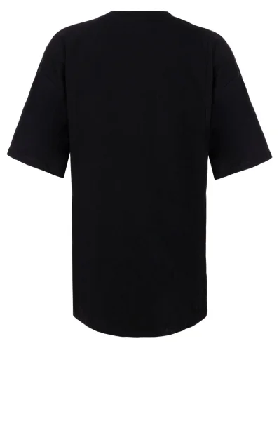 Marškinėliai Occupato | Loose fit Pinko juoda