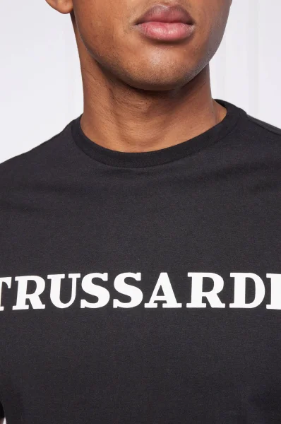Marškinėliai | Regular Fit Trussardi juoda