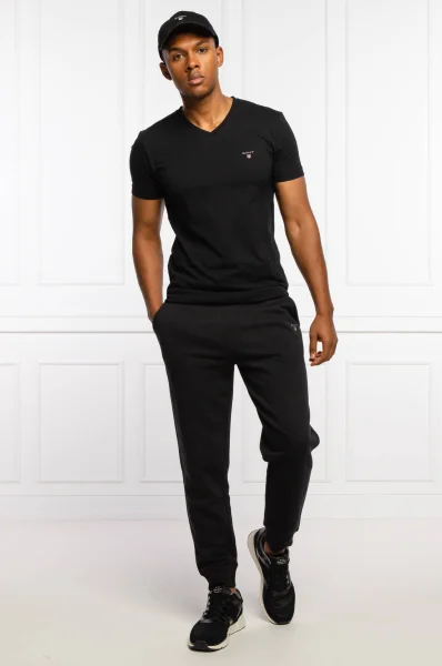 Marškinėliai | Slim Fit Gant juoda