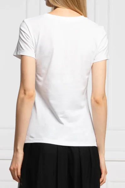 Marškinėliai | Slim Fit CALVIN KLEIN JEANS balta