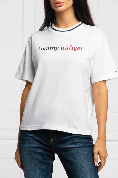 Marškinėliai | Regular Fit Tommy Hilfiger balta