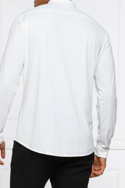 Marškiniai BONAVENTURA | Slim Fit | stretch BOSS GREEN balta