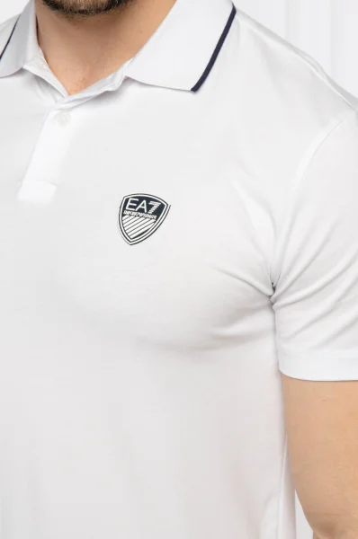 polo marškinėliai | Regular Fit EA7 balta