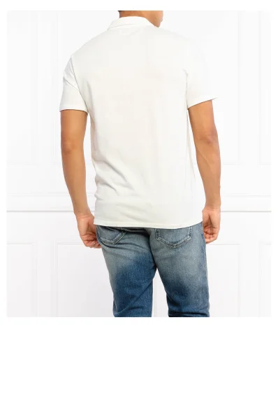 polo marškinėliai ELI | Slim Fit GUESS balta