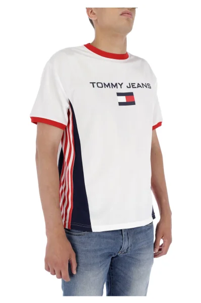 marškinėliai 90s signature football | regular fit Tommy Jeans balta
