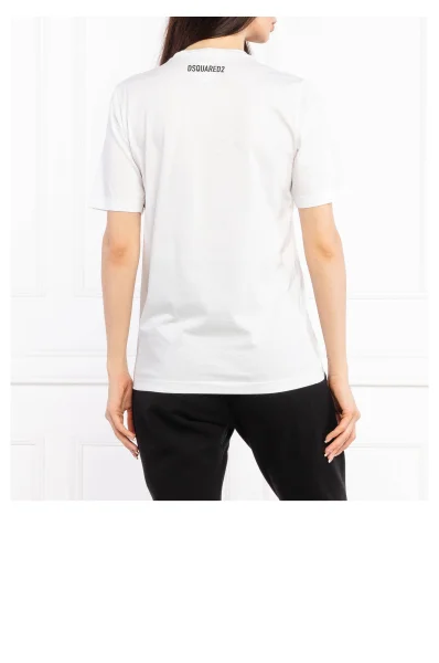 Marškinėliai Renny fit Dsquared2 balta