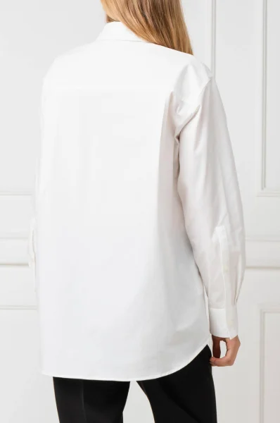 marškiniai basha | oversize fit BOSS BLACK balta