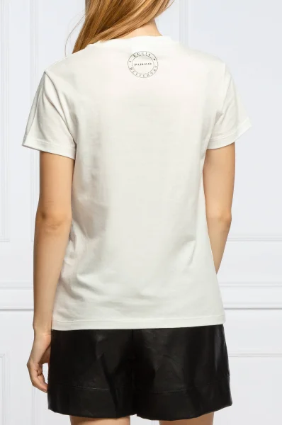 Marškinėliai + pirkinių krepšys VENERDI PINKO X LUCIA HEFFERNAN | Regular Fit Pinko balta