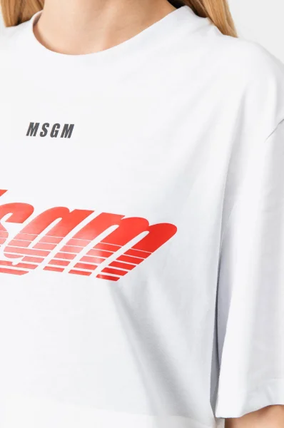 marškinėliai | loose fit MSGM balta