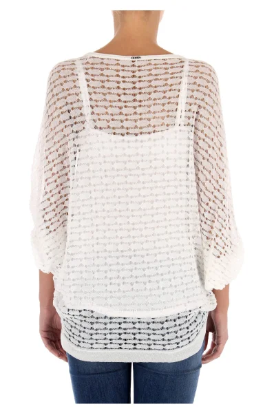 megztinis + top marškinėliai ingrid | loose fit GUESS balta