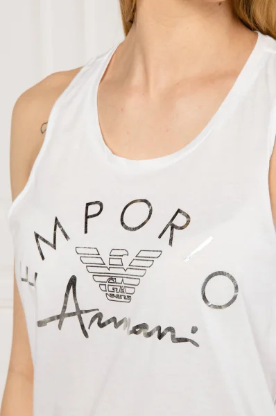 top marškinėliai | regular fit Emporio Armani balta
