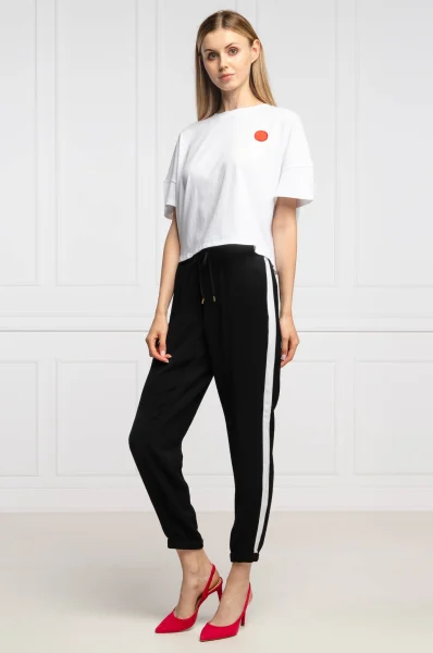 Marškinėliai DALLAS | Cropped Fit MAX&Co. balta