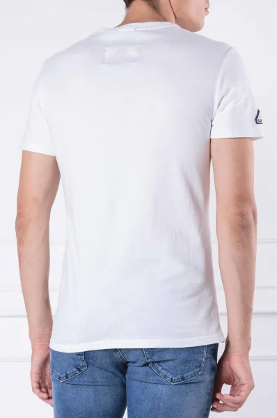 tėjiniai marškinėliai icarus | slim fit Superdry balta
