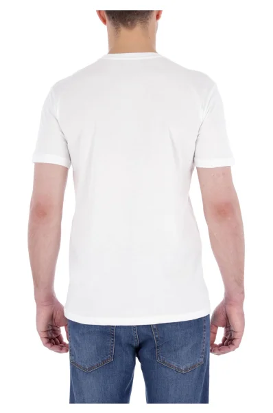 tėjiniai marškinėliai | slim fit Trussardi balta