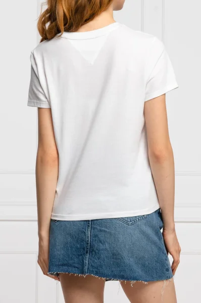tėjiniai marškinėliai tommy classics | regular fit Tommy Jeans balta