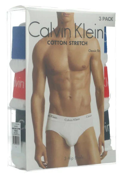 Trumpikės 3 vnt. Calvin Klein Underwear balta