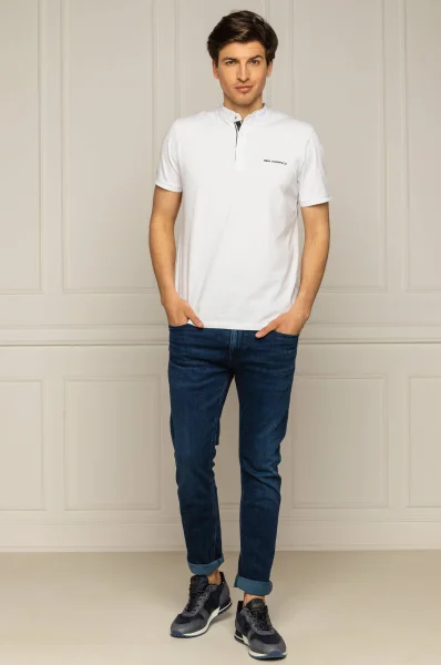 polo marškinėliai | regular fit Karl Lagerfeld balta